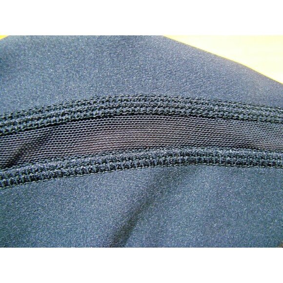 Zyia Active Womens Black Elastic Waist Flat Front Skinny Ankle Leggings Sz 8-10 - Picture 8 of 10